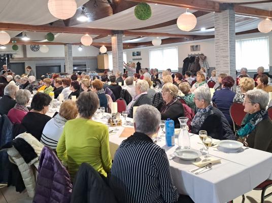 FOTO: V Nedelici se je zbralo 130 prostovoljcev programa Starejši za starejše