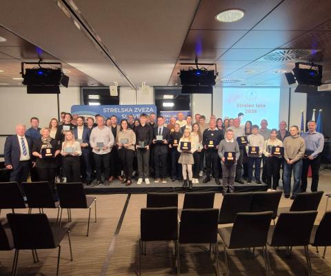 Pomurski strelci med nagrajenci izbora strelca leta 2025
