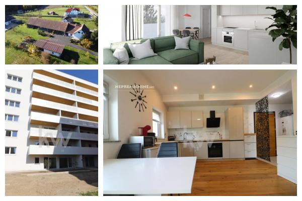 V Pomurju se prodajajo te nepremičnine