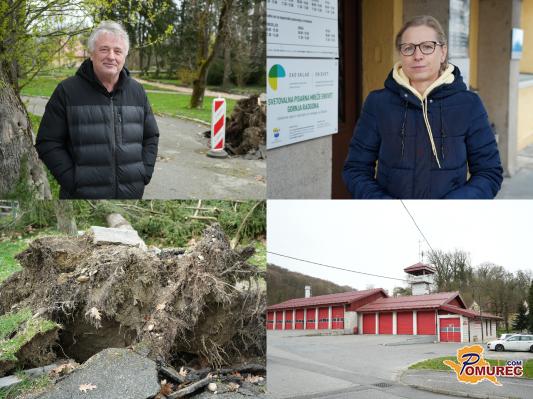 FOTO in VIDEO: Kakšna škoda je nastala na desnem bregu reke Mure?