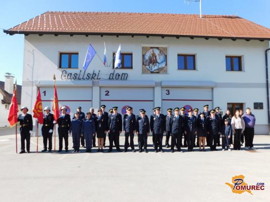 FOTO: Gasilski shod v Veržeju z mašo in blagoslovom vozil
