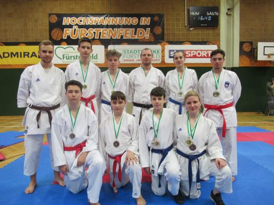 Karate klub Murska Sobota dosegel odlične rezultate na mednarodnem karate turnirju v Avstriji
