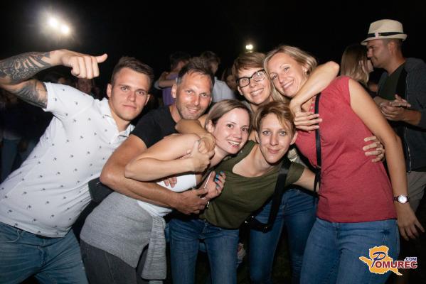 FOTO in VIDEO: Modrijani zabavali množico v Ljutomeru