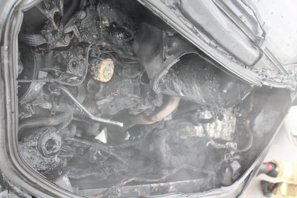 V požaru na vozilu v Gornji Radgoni za 4.500 evrov škode