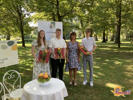 FOTO: Županja Občine Ljutomer sprejela zlate maturante