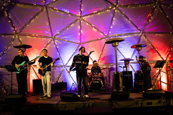 FOTO in VIDEO: Štanga Rock zaznamovali petkov večer na Trgu kulture