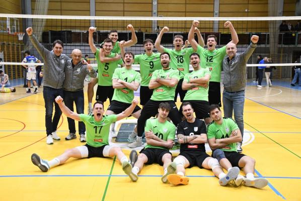 Velik preobrat za finale: soboški odbojkarji po drami do zmage in finala