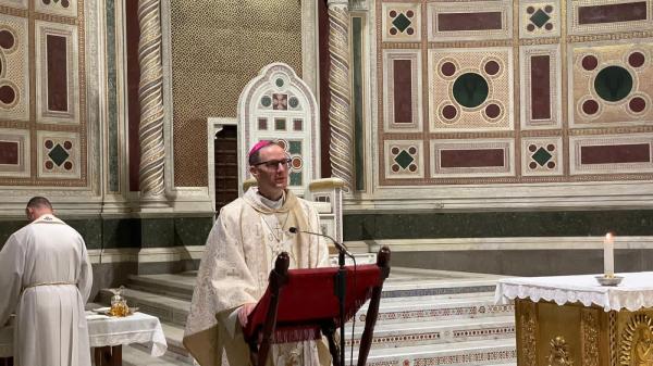 FOTO: Soboški škof Janez Kozinc na pomembnem obisku v Rimu