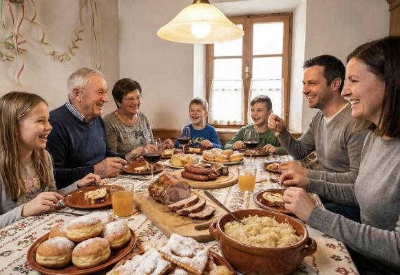 Sedem nepogrešljivih jedi za sladek in masten pust