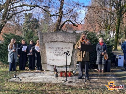 FOTO in VIDEO: V Murski Soboti počastili spomin na padle prosvetne delavce