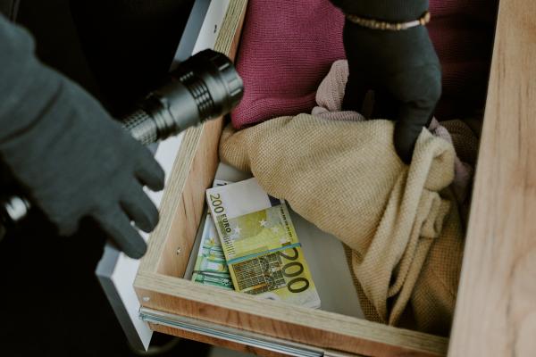 Iz nezaklenjene hiše na Dolnji Bistrici izginil denar, policija zbira obvestila