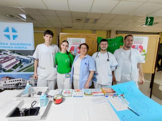 FOTO: V murskosoboški bolnišnici opozorili na pomen zdravja ledvic