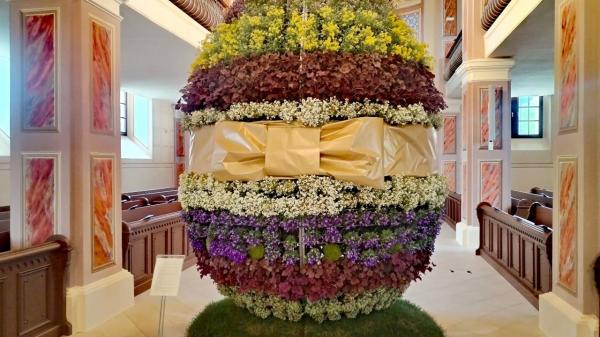 Kje boste lahko letos videli Cvetoče velikonočno jajce povezanosti?