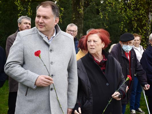 VIDEO: Murska Sobota se je poklonila 81. obletnici osvoboditve