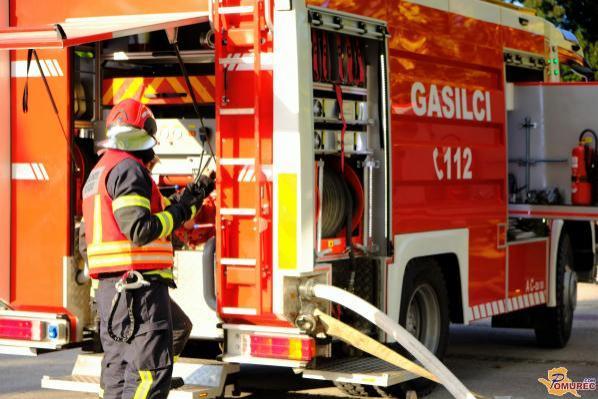 Zagorelo v Prlekiji, ogenj uničil del stanovanjske hiše