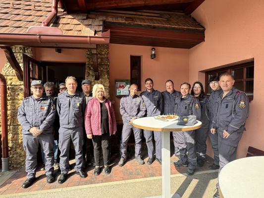 FOTO: Pionirji in gasilci združili moči na dnevu odprtih vrat v Adrijancih