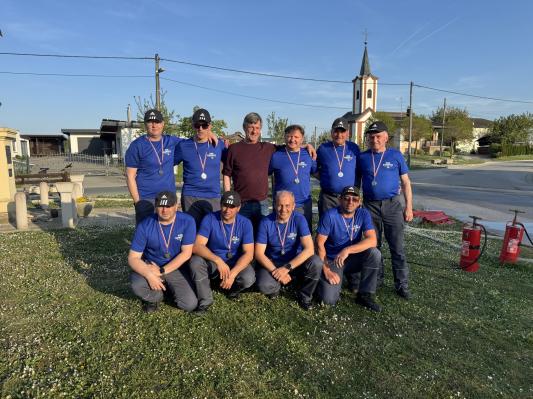 Gasilci iz Korovcev na poti na Gasilsko olimpijado v Avstrijo