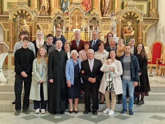 FOTO: Na belo nedeljo so v tej župniji obeležili poseben jubilej
