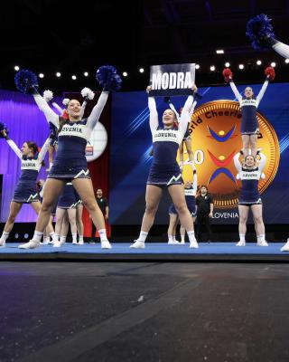 Izjemen uspeh! Slovenska cheerleading reprezentanca postala svetovni podprvak