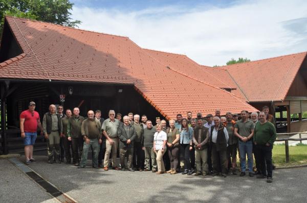 FOTO: Srečanje lovskih čuvajev okrepilo sodelovanje med Slovenijo in Madžarsko