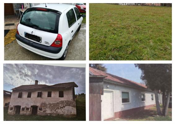 Iščete hišo, zemljišče ali vozilo? To so aktualne dražbe v Pomurju