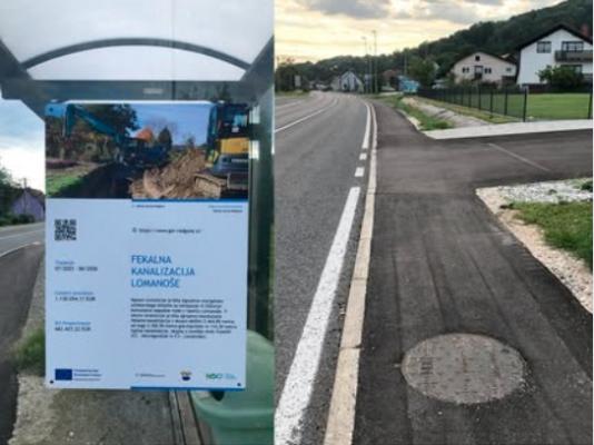Končana več kot milijon evrov vredna naložba v kanalizacijsko omrežje
