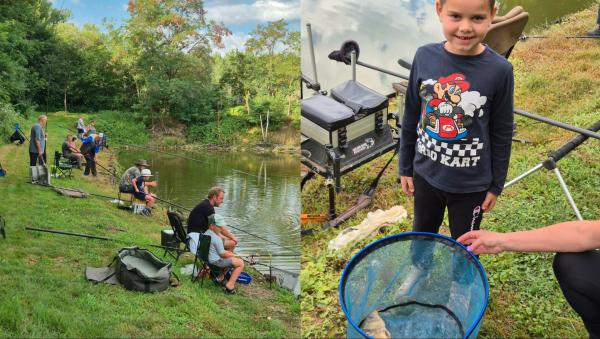 FOTO: Mladi ribiči v Gradišču skupaj ulovili več kot 78 kilogramov rib