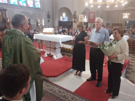 FOTO: Čustveno slovo v murskosoboški župniji: Po 15 letih odhaja Goran Kuhar