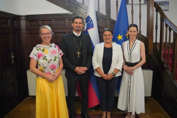 FOTO: Prekmurska predstavnika obiskala ministrico Suzano Lep Šimenko