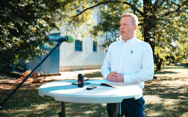 FOTO: Nova kandidatura za župana Lendave, v tekmo vstopa Igor Magdič