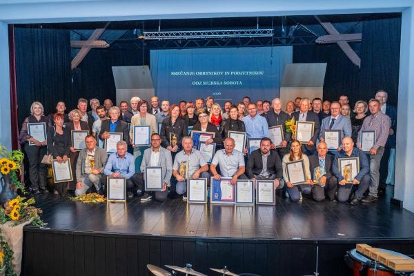 FOTO: V Beltincih počastili 83 obrtnikov in podjetnikov: Preverite, kdo so letošnji jubilanti
