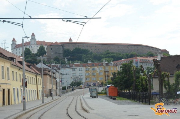 Bratislava - prestolnica Slovaške, kjer so včasih kronali madžarske kralje