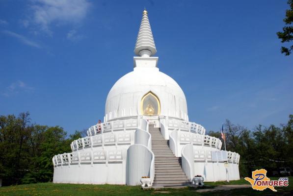 Stupa Zalaszanto - budistični tempelj na Madžarskem